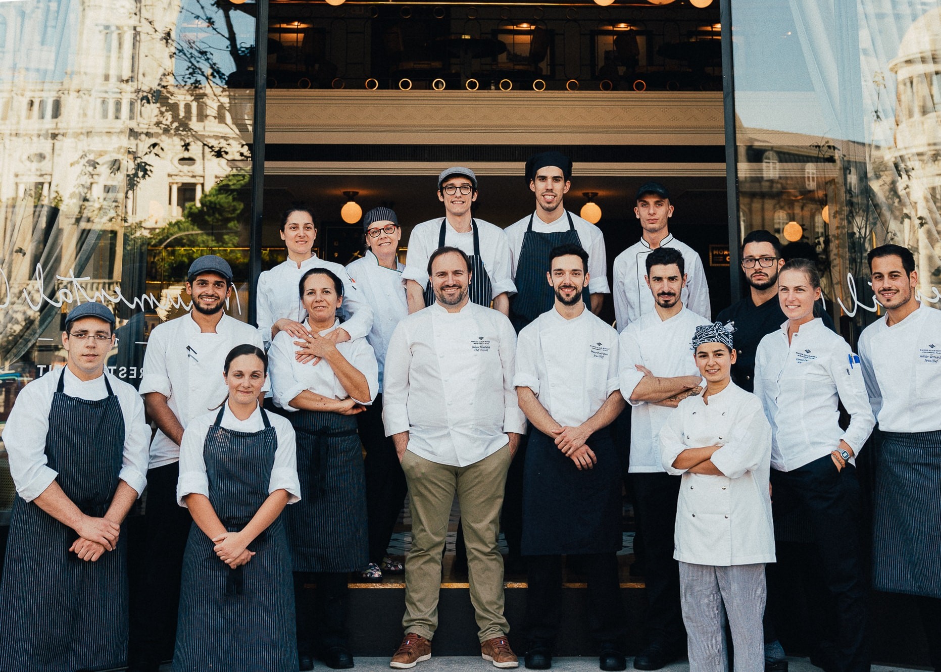 Le Monument Restaurant Gastronomique équipe